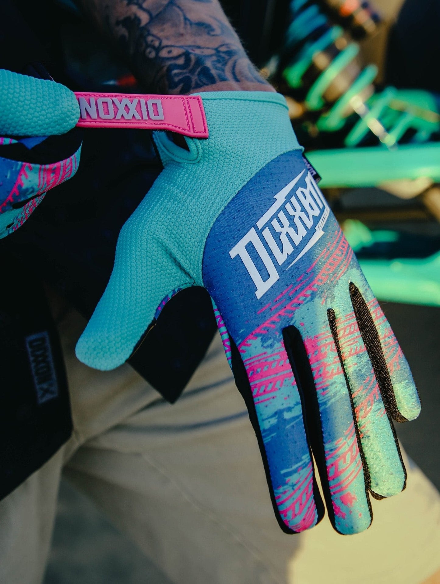 Retro Tread Moto Gloves