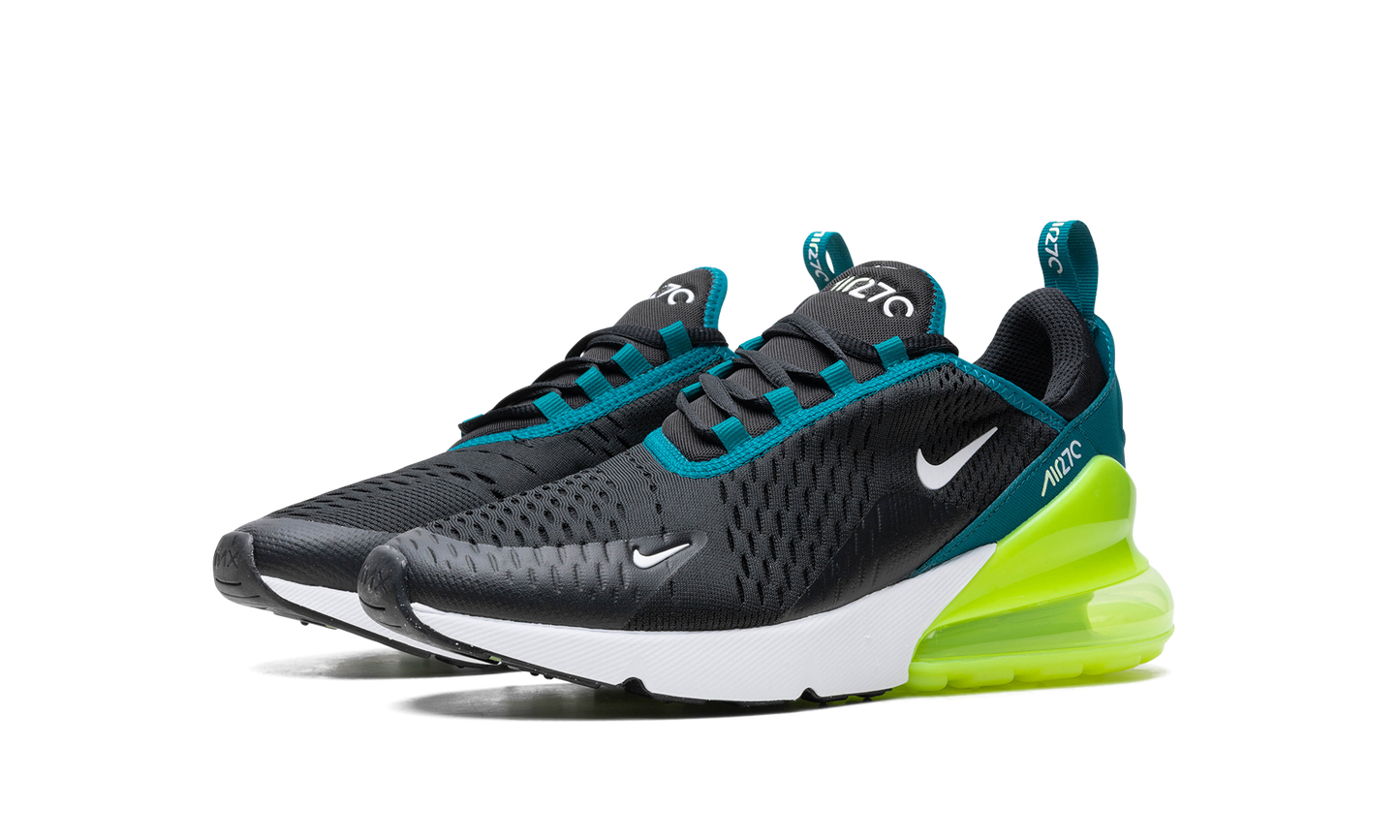 Air Max 270 GS "Black Bright Spruce Volt" 943345 026