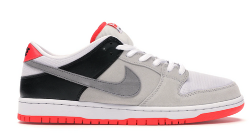 SB Dunk Low Infrared Orange Label