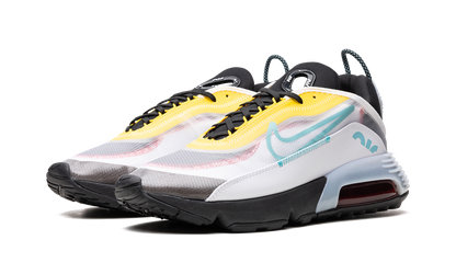 Air Max 2090 "White Speed Yellow Bleached Aqua"